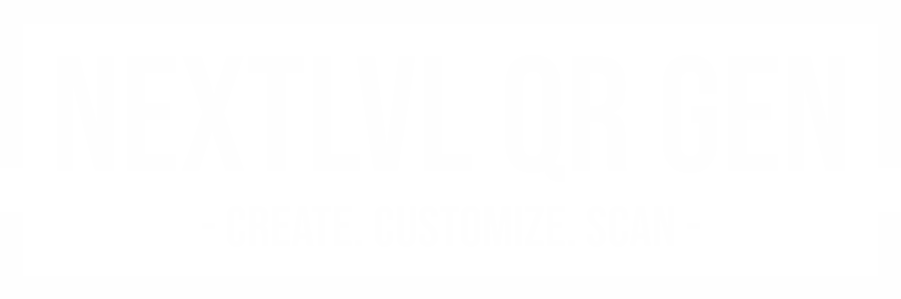 NEXTLVL QR – Create. Customize. Scan.